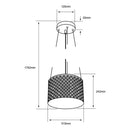 Colgante Interior 60CTL7282MVS Minchir