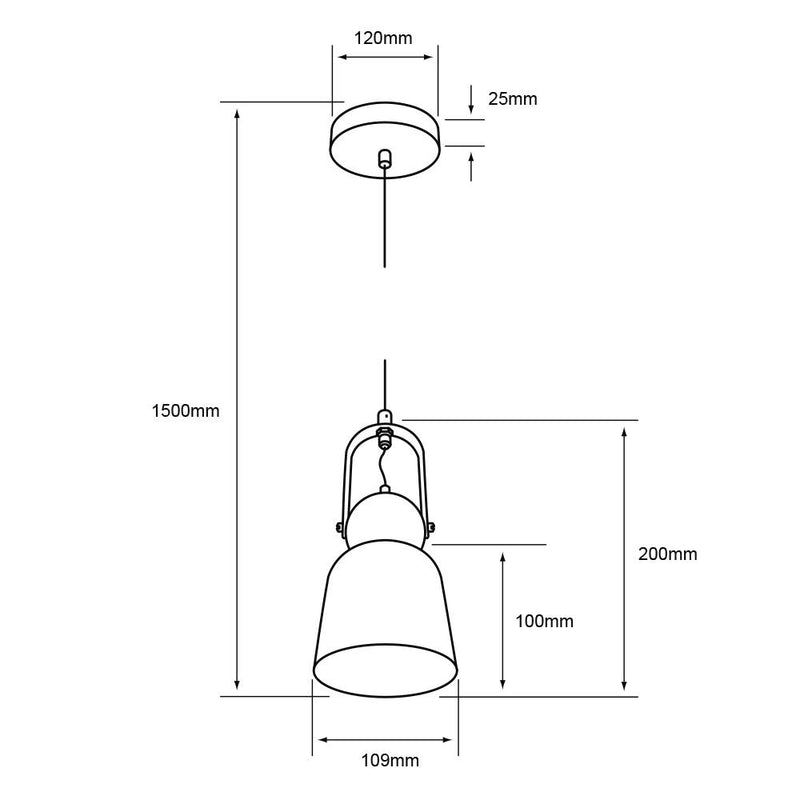 Colgante Interior 60CTL8001MVN Ran I