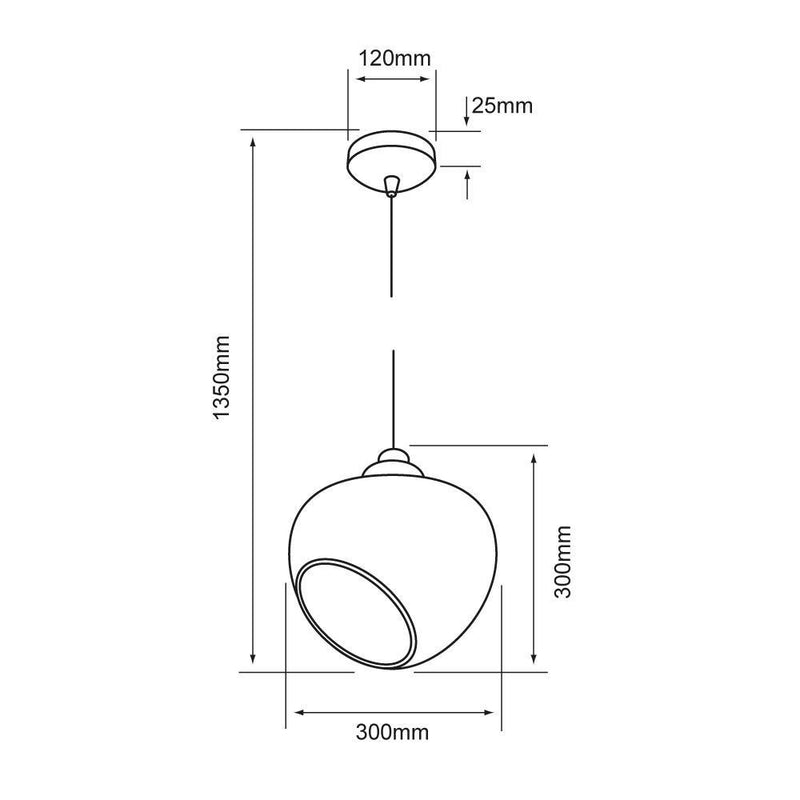 Colgante Interior 60CTL8191MVCH Hatysa