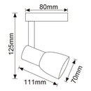 Riel Y Spot Interior 60LVC1001VS Breno