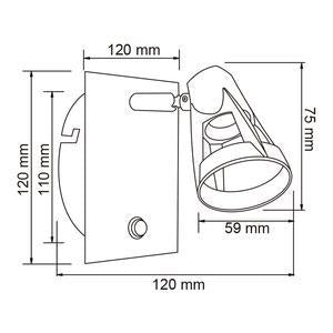 Riel Y Spot Interior 60LVC101MVS Cariati