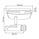 Riel Y Spot Interior 60LVC2001MVS Camenaro