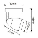 Riel Y Spot Interior 60LVC201MVS Bejar