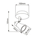 Riel Y Spot Interior 60LVC2801MVS Cassano