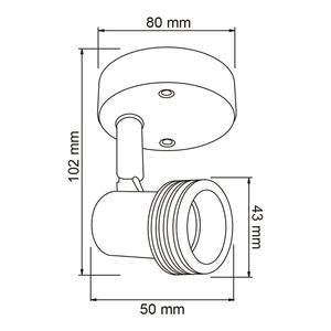 Riel Y Spot Interior 60LVC301MVS Bitello