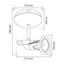 Riel Y Spot Interior 60LVC701MVS Bosca