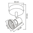 Riel Y Spot Interior 60LVC7201MVS Bruselas