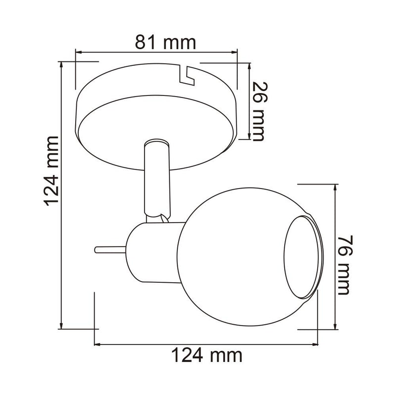 Riel Y Spot Interior 60LVC7401VS Balen