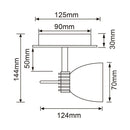 Riel Y Spot Interior 60LVC801VS Brassa