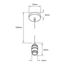 Colgante Interior 60SOCK113MVE27S