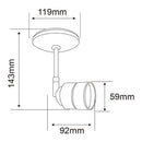 Riel Y Spot Interior 60YSN368LMVN Bellagio
