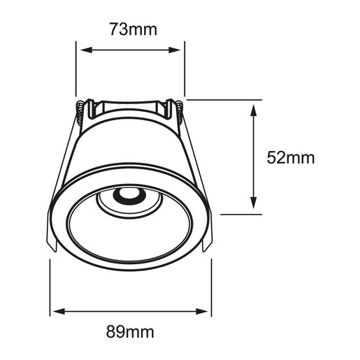 Empotrado Interior 6YDLED1081MV30B Kalausi II