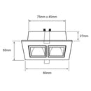 Empotrado Interior 6YDLED3162MV30N Lucida II