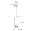 Colgante Interior 7CTLLED155MV30G Azha II