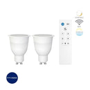 Foco Led 7DGU10LEDCCTWVB-K Wave II