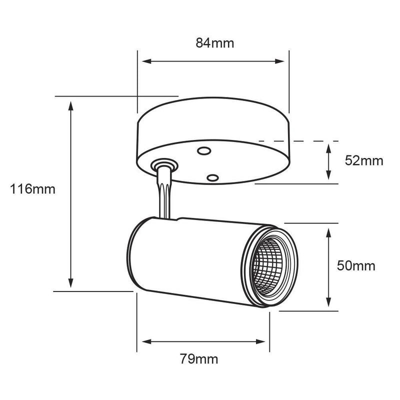 Riel Y Spot Interior 7LVCLED005MV30N Beid II