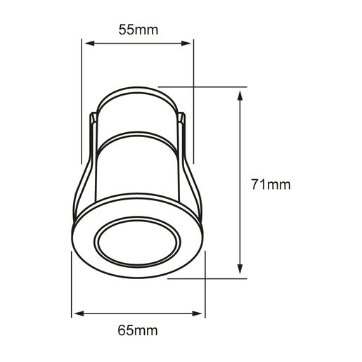 Empotrado Interior 7YDLED1093MV30B Foramen IV