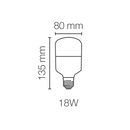 Foco Led Modelo 80579 Led High Wattage Eco 18W 6500 K 120V Proveedor Ledvance Osram