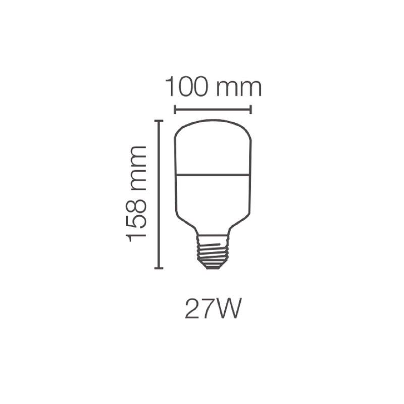 Foco Led Modelo 80580 Led High Wattage Eco 27W 6500 K 120V Proveedor Ledvance Osram