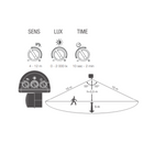 Reflector Exterior con Sensor Modelo 80643 Ledvance Floodlight Sensor Performance 20W 3000 K Bk Proveedor Ledvance Osram