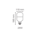 Foco Led Modelo 80906 Led High Wattage Superstar 28W 6500 K G3 Proveedor Ledvance Osram