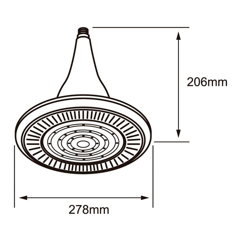 Suspender Industrial 80UFOELED65MVN Potenca I