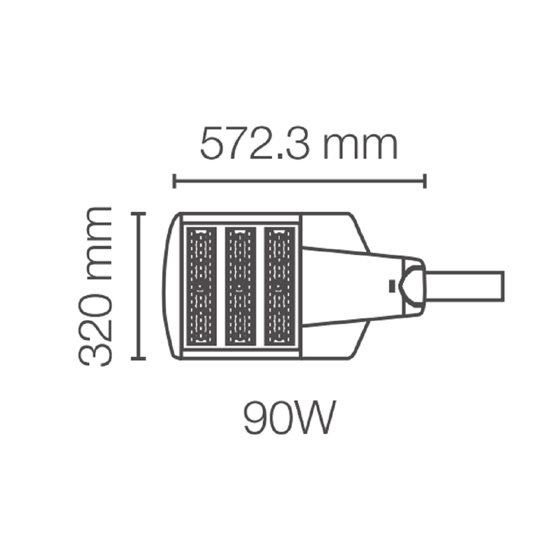 Poste / Cabeza de Poste Modelo 86425 Ledvance Sky 90W 5000 K Proveedor Ledvance Osram