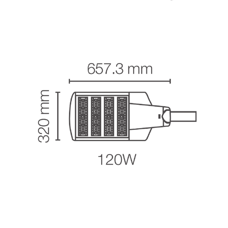 Poste / Cabeza de Poste Modelo 86426 Ledvance Sky 120W 5000 K Proveedor Ledvance Osram