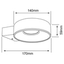 Pared Exterior 8HLED1180MV30N Aachen II