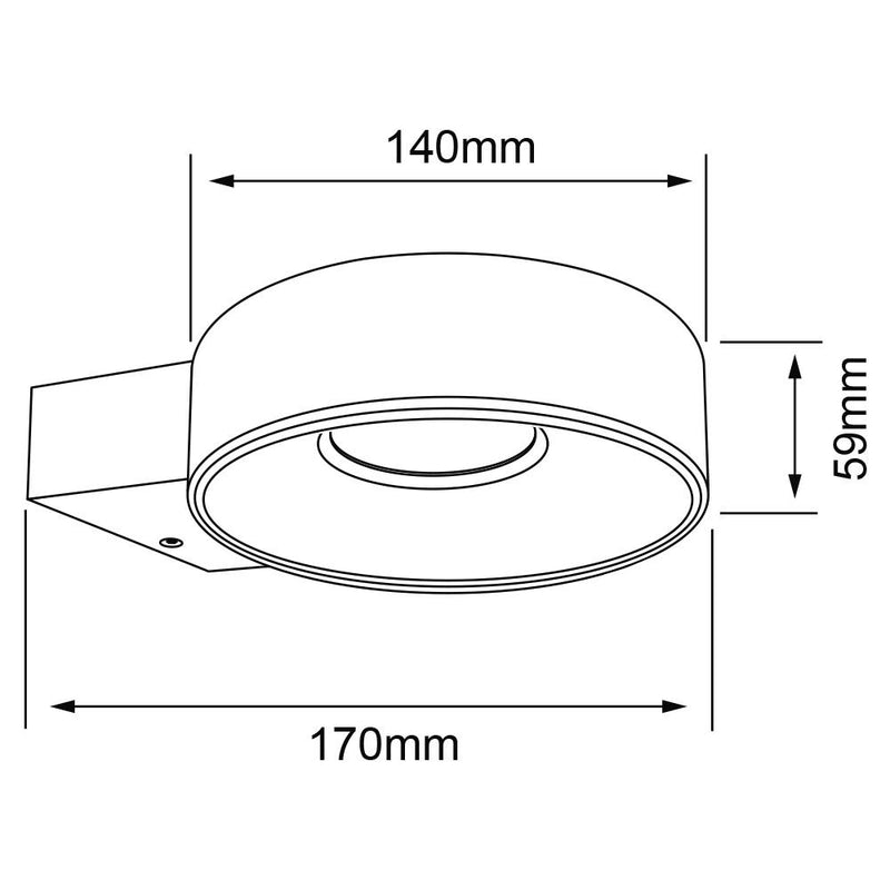 Pared Exterior 8HLED1180MV30N Aachen II