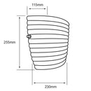 Pared Interior 8TLLED1857MV30OP Sheratan