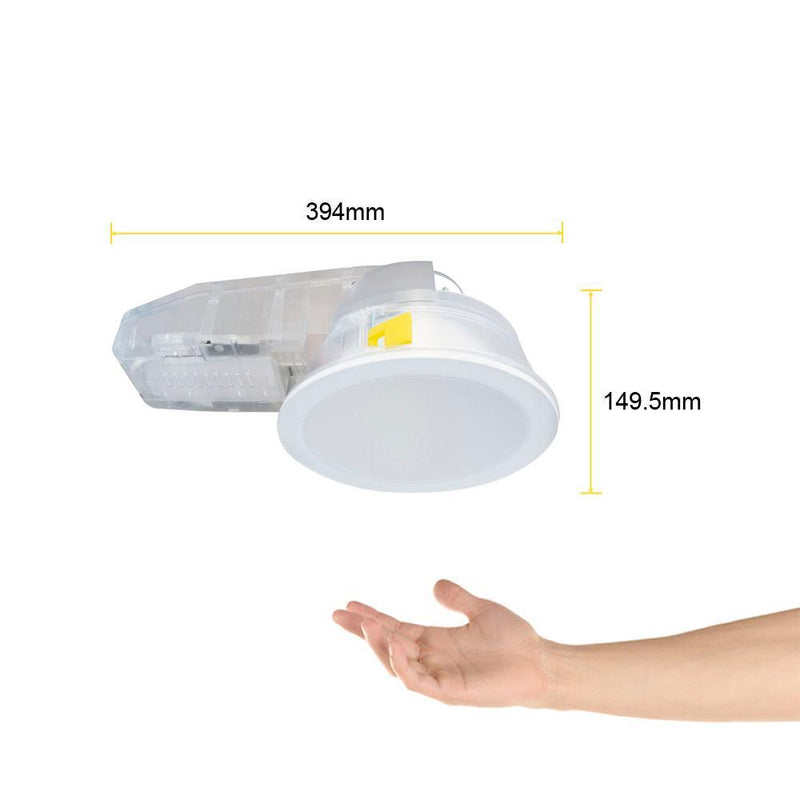 Luminaria de Empotrar en Techo Comercial CO1024BBCA Construlita