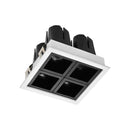 Luminaria de Empotrar en Techo Comercial CO1058BBCB Construlita