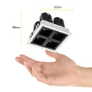 Luminaria de Empotrar en Techo Comercial CO1058BBCB Construlita