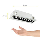 Luminaria de Empotrar en Techo Comercial CO1082BBCA Construlita