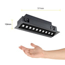 Luminaria de Empotrar en Techo Comercial CO1082NBCA Construlita