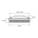 Luminaria de Empotrar en Techo Comercial CO1083NBCA Construlita