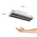 Luminaria de Empotrar en Techo Comercial CO1085BBCA Construlita