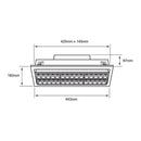 Luminaria de Empotrar en Techo Comercial CO1085NBCA Construlita