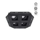 Luminaria de Empotrar en Techo Comercial CO1176NBCA Construlita