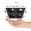 Luminaria de Empotrar en Techo Comercial CO1188BBCA Construlita