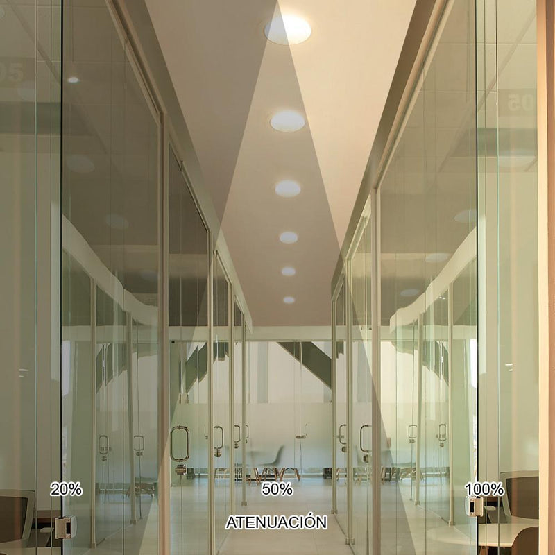 Luminaria de Empotrar en Techo Comercial CO1200BBCA Construlita