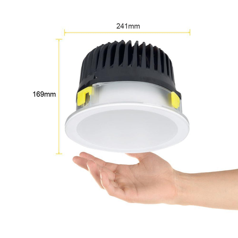 Luminaria de Empotrar en Techo Comercial CO1200BBCA Construlita