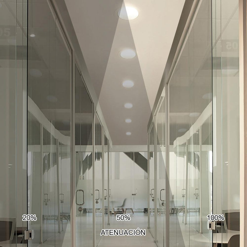 Luminaria de Empotrar en Techo Comercial CO1200BBNA Construlita