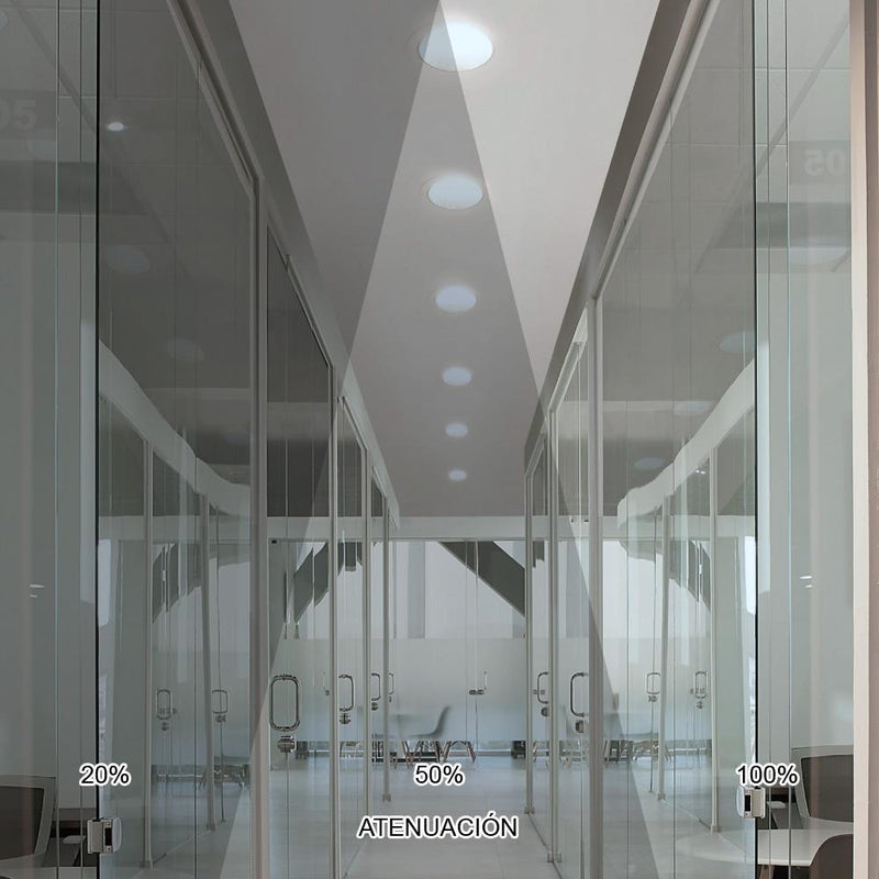 Luminaria de Empotrar en Techo Comercial CO1214BBFA Construlita