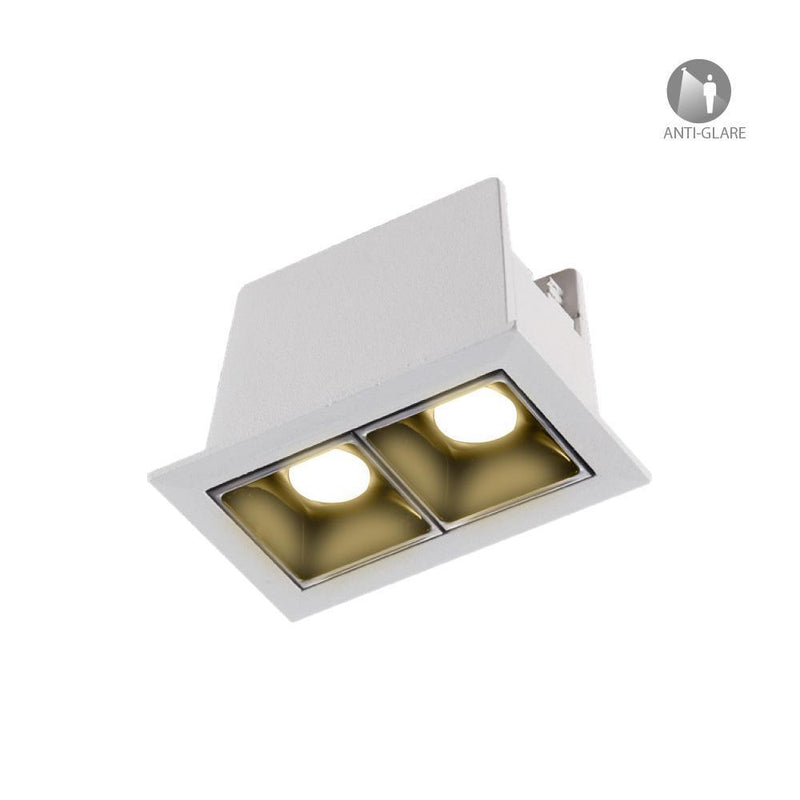 Luminaria de Empotrar en Techo Comercial CO1260BBCA Construlita