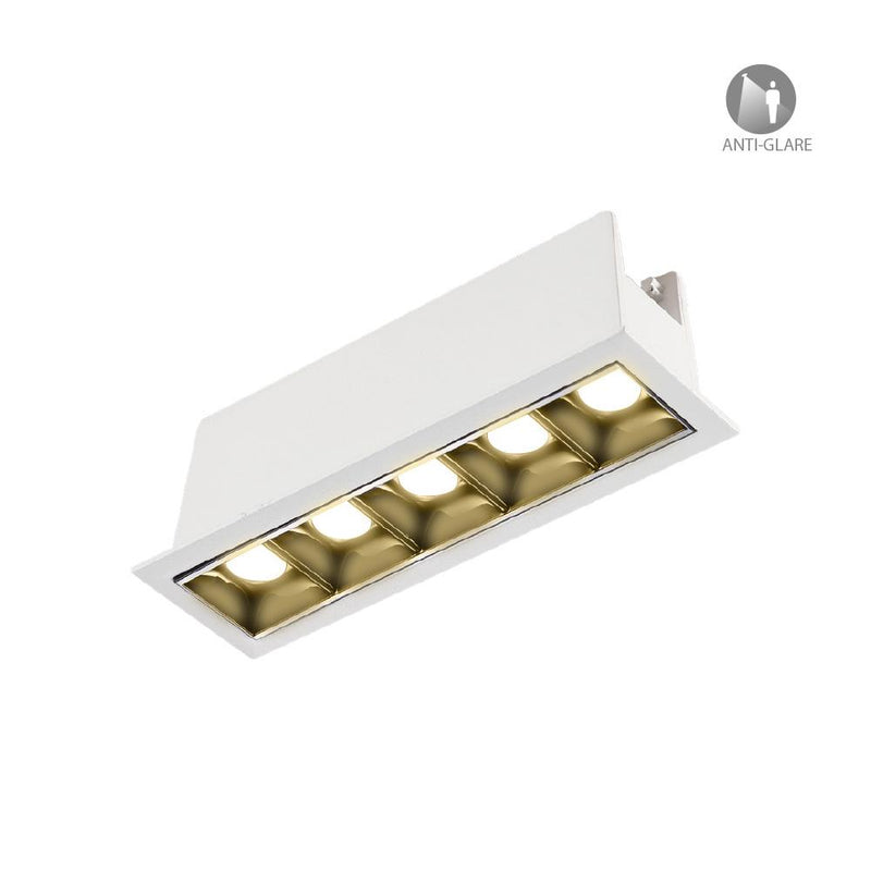Luminaria de Empotrar en Techo Comercial CO1261BBCA Construlita