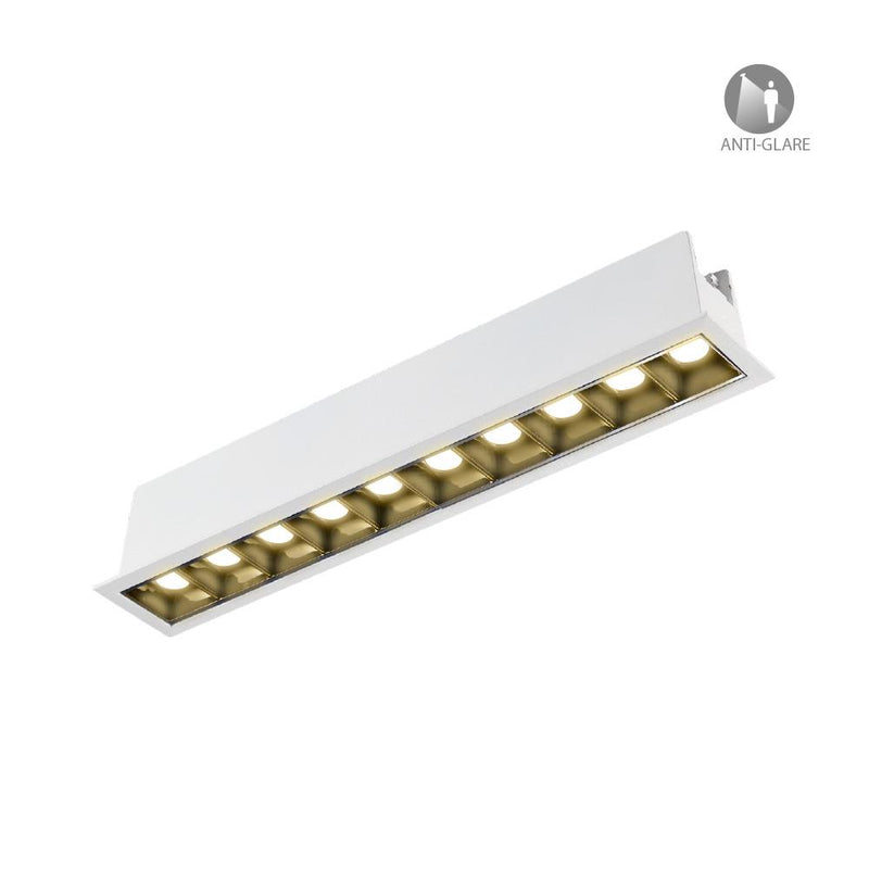 Luminaria de Empotrar en Techo Comercial CO1262BBCA Construlita