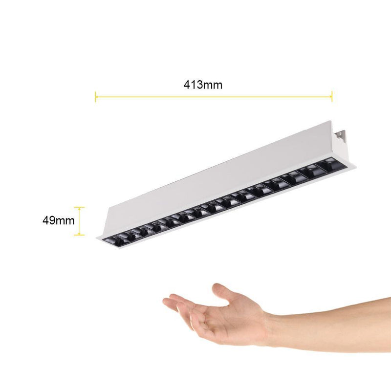 Luminaria de Empotrar en Techo Comercial CO1263BBCA Construlita