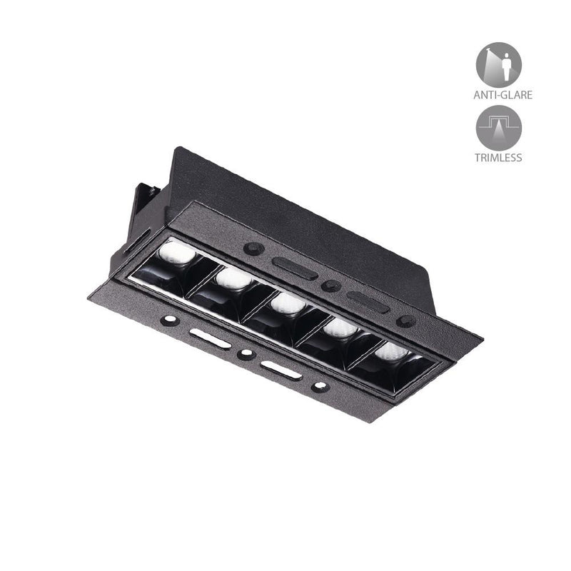 Luminaria de Empotrar en Techo Comercial CO1265NBCA Construlita
